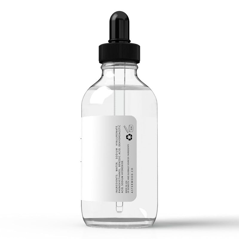 Suero de ácido hialurónico puro Asterwood para rostro, antienvejeci...