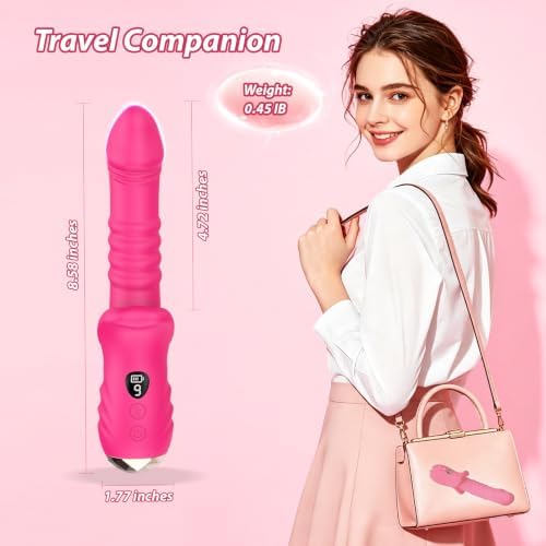 DFEUSY Vibrador propulsor en forma de boca de rosa y mini vibrador...