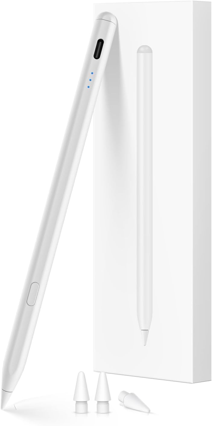 Keepro - Lápiz capacitivo para iPad 2018-2026, deshacer con un solo...