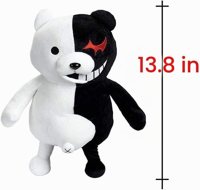 Werycos - Peluche de oso negro y blanco de 35cm \/ 13.77in de anime...