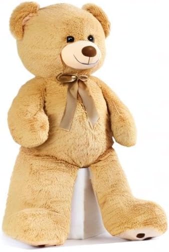 MorisMos Oso de peluche gigante de 47 pulgadas, 4 pies, oso de pelu...