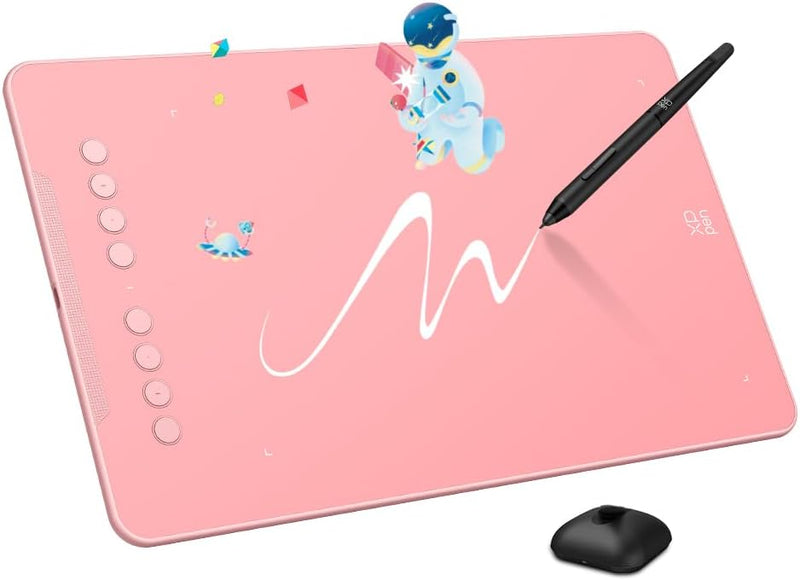 XPPen Deco 01 V3 - Tableta de dibujo de 10 x 6 pulgadas, lápiz ópti...