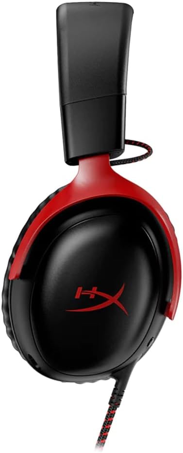 HyperX Cloud III - Auriculares con cable para juegos, PC, PS5, Xbox...
