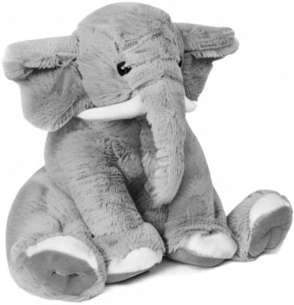 JellyMallow Elefante - Animales de peluche con peso, 5 libras, 16 p...