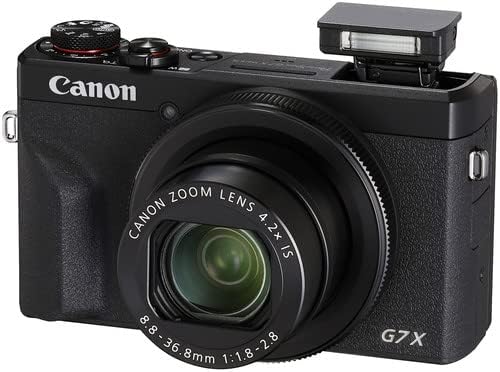 Canon PowerShot - Paquete de cámara digital G7 X Mark III | Sensor...