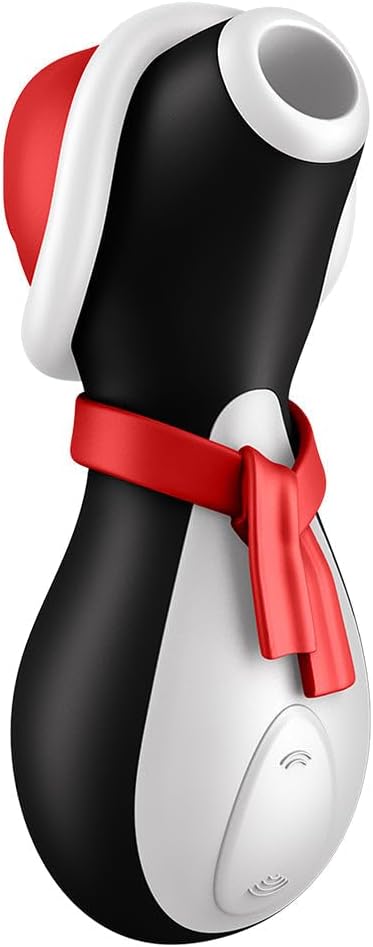Satisfyer Juguete sexual vibrador de edición navideña de pingüino |...