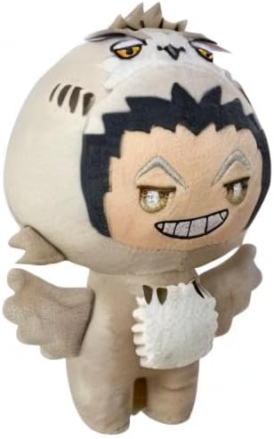 ¡¡Gran entretenimiento oriental Haikyu!! S2- Peluche Búho Bokuto 6" H