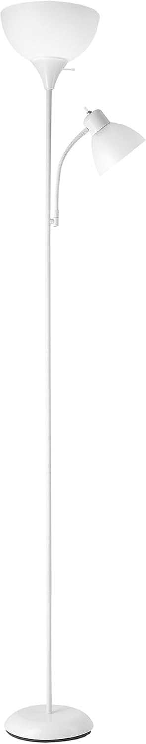Globe Electric 67136 Delilah - Lámpara de pie, color blanco, 72.88...