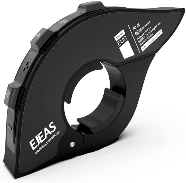 EJEAS EUC - Intercomunicador de motocicleta con control remoto Blue...