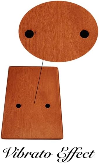 Angel ARK-N - Piano de pulgar Kalimba de caoba de 17 teclas para pr...