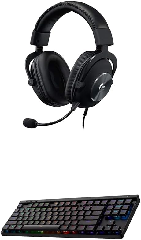 Logitech G Pro X Auriculares para juegos con cable + paquete de tec...
