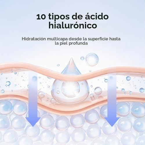 ISNTREE Gel solar diario de ácido hialurónico 1.7 fl oz, 1.69 onzas...