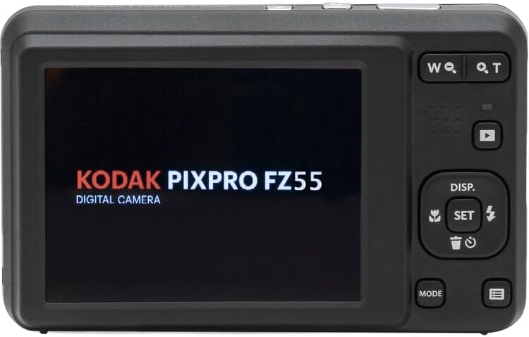 Kodak PIXPRO FZ55 - Cámara digital, color rojo, 16MP Compact Point...