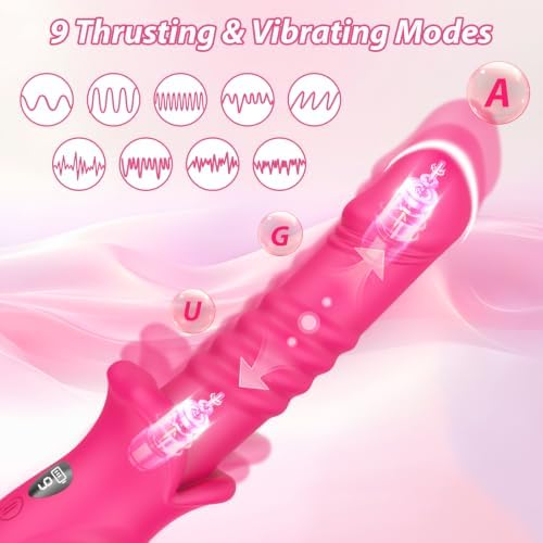 DFEUSY Vibrador propulsor en forma de boca de rosa y mini vibrador...