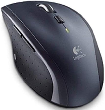 Logitech M705 Marathon - Ratón láser inalámbrico, frecuencia de 2.4...