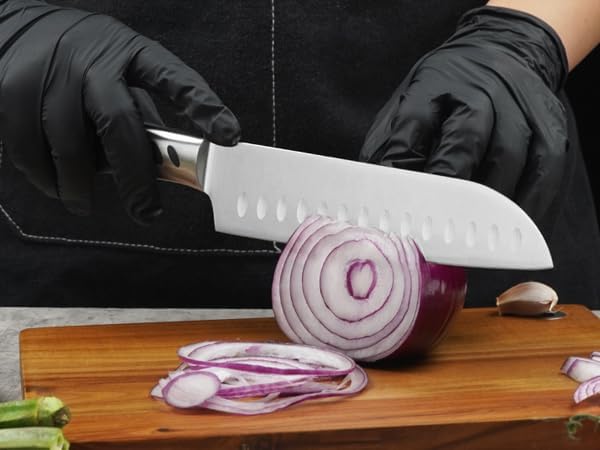 CHUSHIJI - Juego de cuchillos de chef de 3 piezas, cuchillos de che...