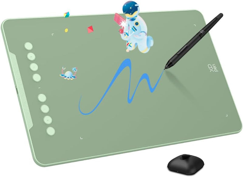 XPPen Deco 01 V3 - Tableta de dibujo de 10 x 6 pulgadas, lápiz ópti...
