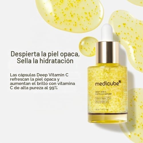 medicube Suero de cápsulas de vitamina C profunda, 1.01 onzas líqui...