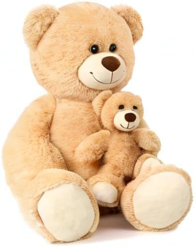 Muiteiur Oso de peluche gigante de 39 pulgadas, divertido oso de ma...