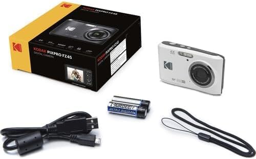 KODAK PIXPRO FZ45 Cámara digital con sensor CMOS de 16 MP con zoom...