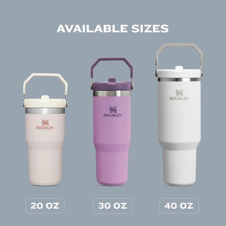 STANLEY IceFlow Vaso de acero inoxidable - Botella de agua aislada...