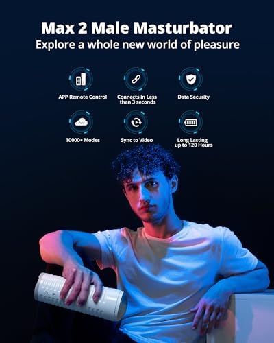 LOVENSE Max 2 Masturbador automático masculino juguete sexual para...