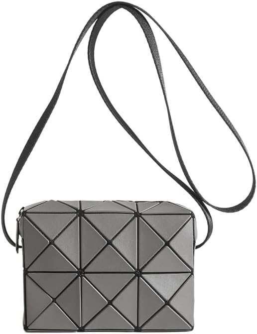 Bolso cuadrado pequeño, rombo geométrico, bolso de la caja de Cupid...