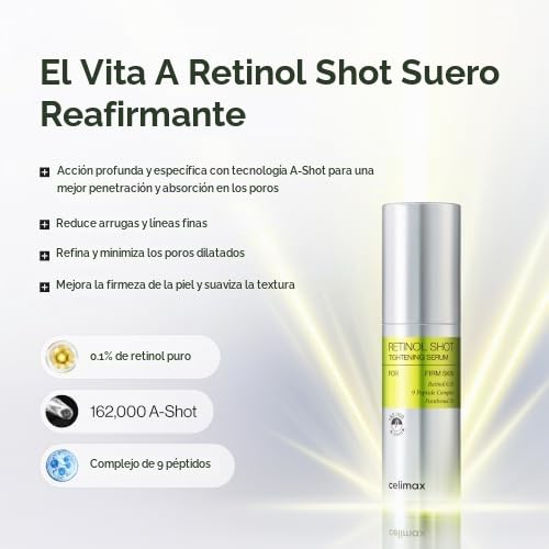 celimax Retinal Booster 15ml + Sérum Retinol 30ml | 0.1 Retinal, 3%...