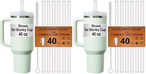 Paquete de 12 pajitas para Stanley Cup 40 OZ