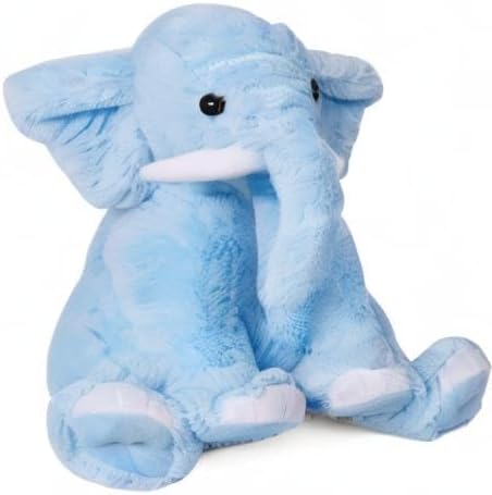 JellyMallow Animales de peluche con peso de elefante, 5 libras y 16...