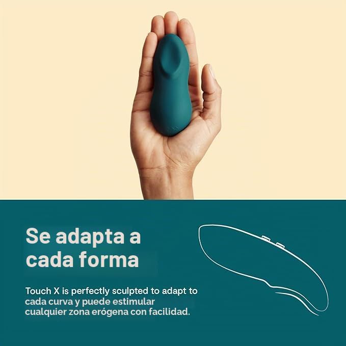 We-Vibe Touch X - Minivibrador de clítoris potente, masajeador de c...