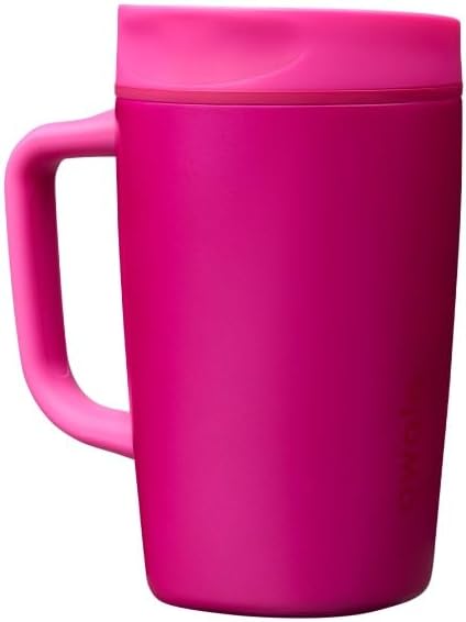 Owala SmoothSip Slider - Taza de viaje aislada de acero inoxidable...
