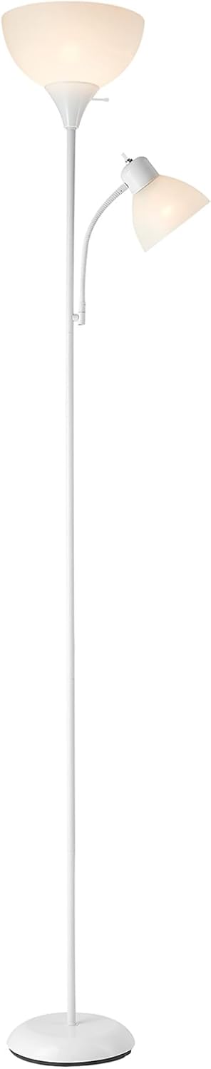 Globe Electric 67136 Delilah - Lámpara de pie, color blanco, 72.88...