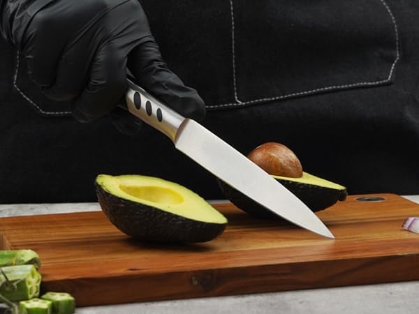 CHUSHIJI - Juego de cuchillos de chef de 3 piezas, cuchillos de che...
