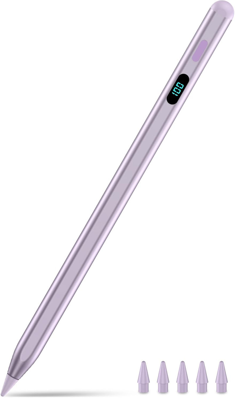 Lápiz óptico para iPad 2026-2018, magnético, rechazo de palma y car...