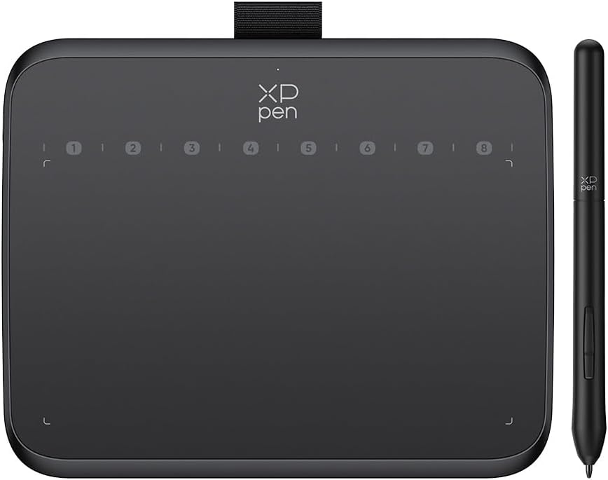 XPPen - Tableta de dibujo de 6 x 4 pulgadas con 16384 niveles de pr...