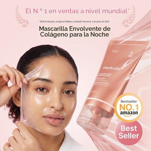 medicube Conjunto reafirmante para cara y cuello durante la noche,...