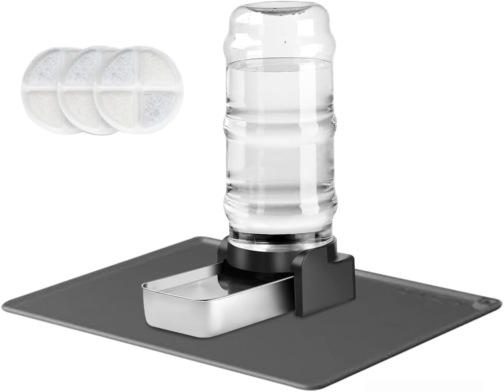 Marchul Dispensador de agua para perros de 2.3 galones, dispensador...