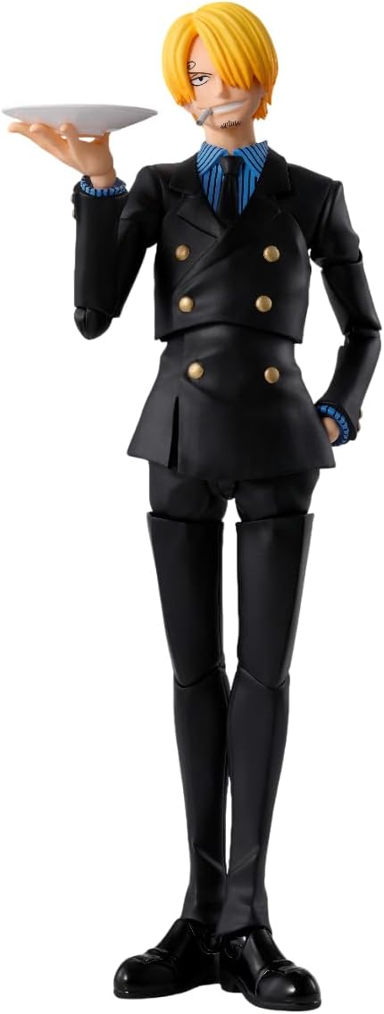TAMASHII NATIONS - One Piece - Sanji -Aurora Romántica- Figura de A...