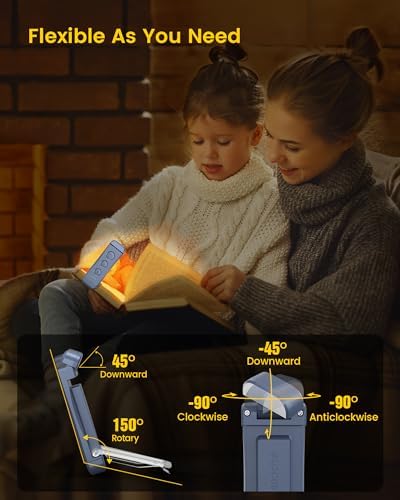 Glocusent Paquete de lectura: luz ligera para el cuello para leer e...