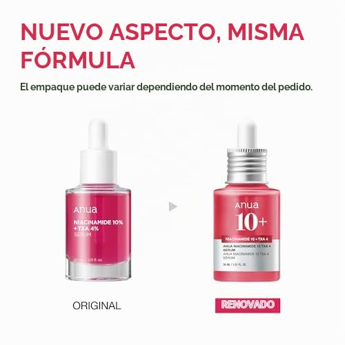 Dúo hidratante diario Anua Essential | Niacinamida + suero de ácido...