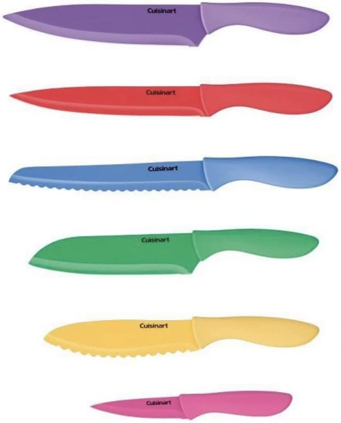 Cuisinart Juego de cuchillos de cocina de 12 piezas, colección Adva...