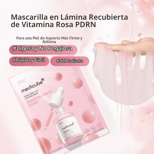 medicube Perfect Mask Mode Duo: PDRN Vita Coated Mask y Booster Pro...