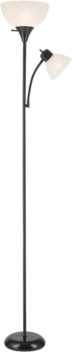 Globe Electric 67135 Delilah - Lámpara de pie, color negro