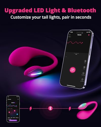 LOVENSE Lush 4 - Vibrador de huevo con control remoto para mujer +...