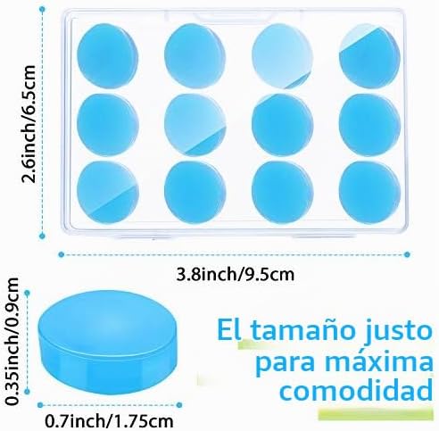 Frienda - 36 pares de tapones de silicona para los oídos para dormi...
