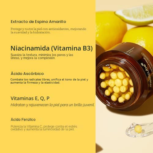 medicube Piel Impecable: Hidratante Facial en Cápsula Dorada Profun...