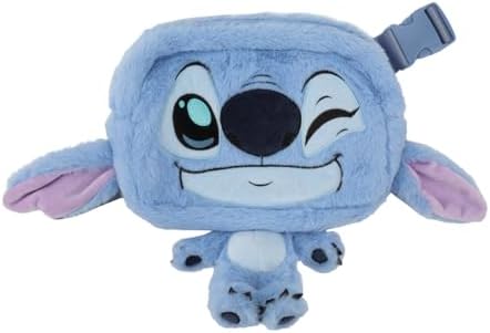 Stitch 9.5" Festie Bestie - Bolso cruzado de felpa