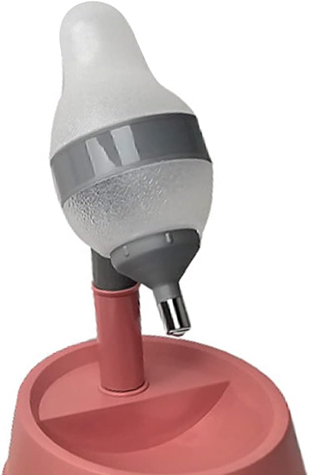 NACOCO Dispensador de agua de pie para mascotas, cuenco de pie para...