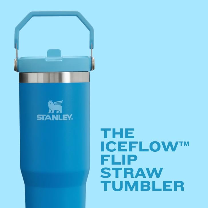 STANLEY IceFlow Vaso de acero inoxidable - Botella de agua aislada...